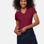 HAKRO Damen V-Shirt MIKRALINAR®