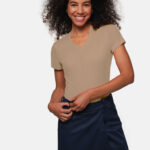 HAKRO Damen V-Shirt MIKRALINAR®