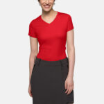 HAKRO Damen V-Shirt COOLMAX®