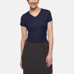 HAKRO Damen V-Shirt COOLMAX®