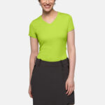 HAKRO Damen V-Shirt COOLMAX®