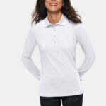 HAKRO Damen Longsleeve-Poloshirt MIKRALINAR®