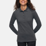 HAKRO Damen Longsleeve-Poloshirt MIKRALINAR®