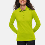 HAKRO Damen Longsleeve-Poloshirt MIKRALINAR®