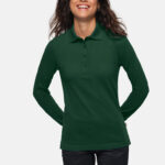 HAKRO Damen Longsleeve-Poloshirt MIKRALINAR®