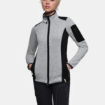 HAKRO Damen Strickfleecejacke