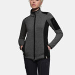 HAKRO Damen Strickfleecejacke