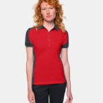 HAKRO Damen Poloshirt Contrast MIKRALINAR®