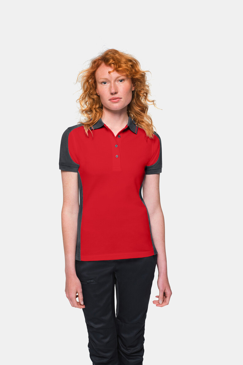HAKRO Damen Poloshirt Contrast MIKRALINAR®