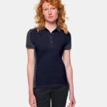 HAKRO Damen Poloshirt Contrast MIKRALINAR®