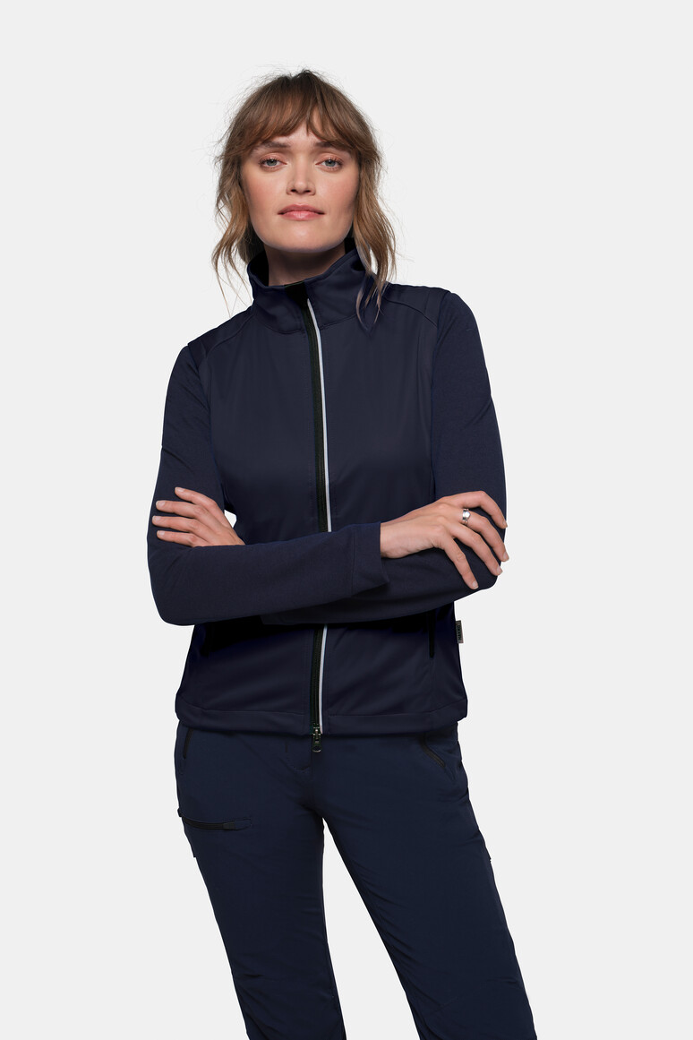 HAKRO Damen Light-Softshellweste