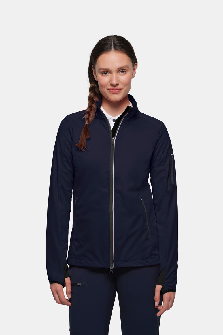 HAKRO Damen Light-Softshelljacke