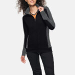 HAKRO Damen Sweatjacke Contrast MIKRALINAR® - Produktbild
