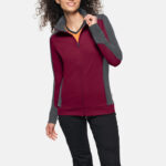 Weinrot/anthrazit Variation