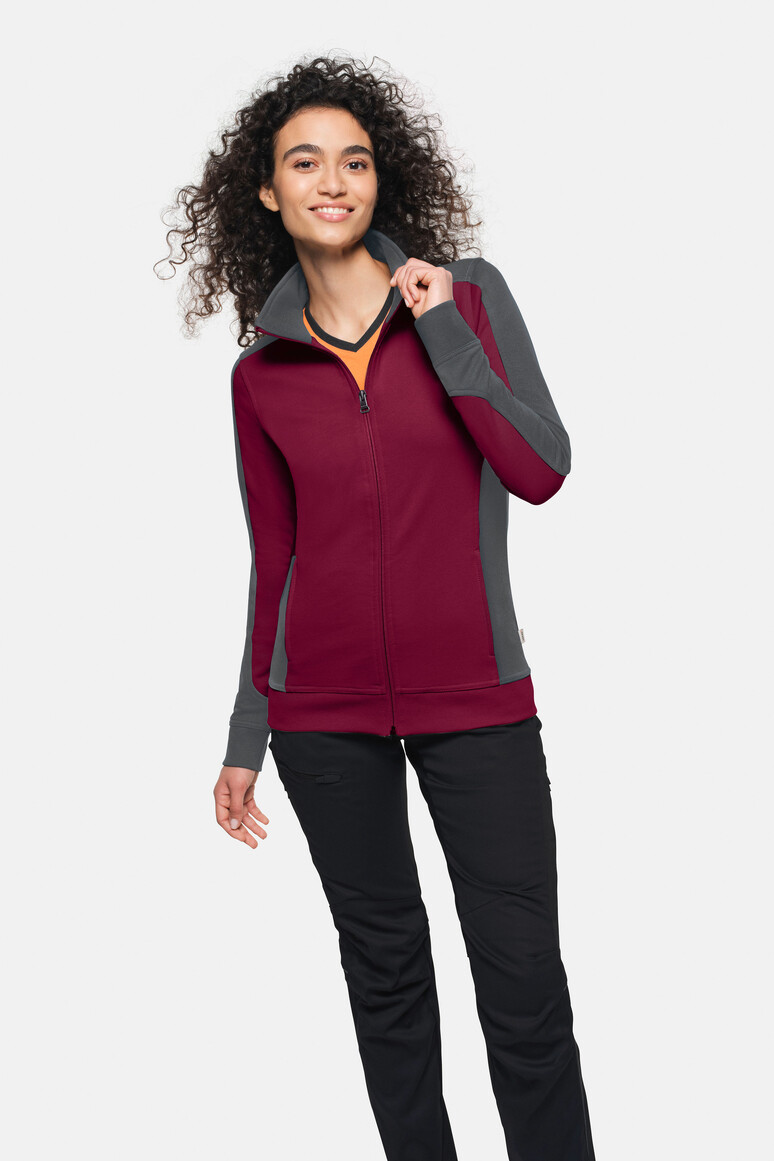 Weinrot/anthrazit Variation