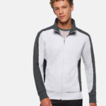 HAKRO Sweatjacke Contrast MIKRALINAR®