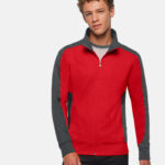 HAKRO Sweatjacke Contrast MIKRALINAR®