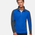 HAKRO Sweatjacke Contrast MIKRALINAR®