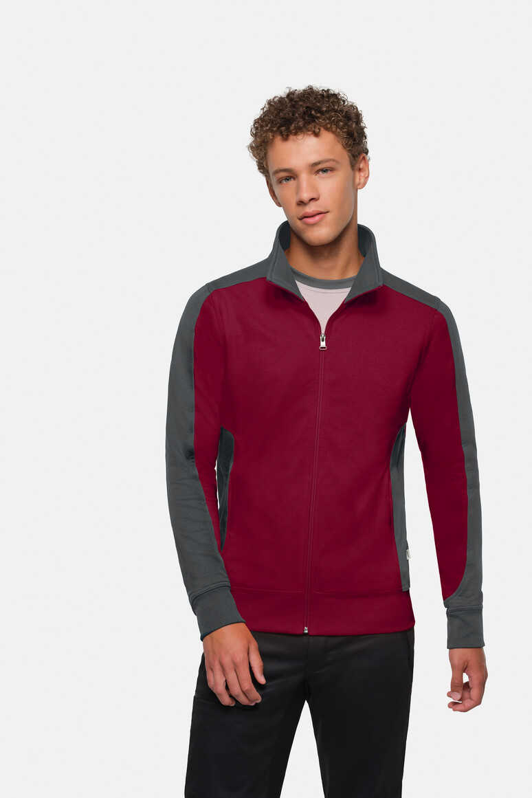 Weinrot/anthrazit Variation