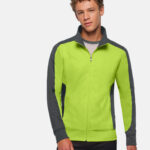 HAKRO Sweatjacke Contrast MIKRALINAR®