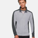 HAKRO Sweatjacke Contrast MIKRALINAR®