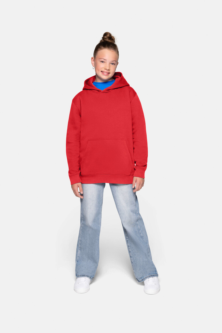 HAKRO Kinder Kapuzen-Sweatshirt Bio-Baumwolle
