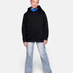 HAKRO Kinder Kapuzen-Sweatshirt Bio-Baumwolle