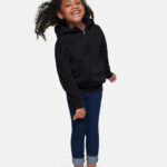 HAKRO Kinder Kapuzen-Sweatjacke Bio-Baumwolle