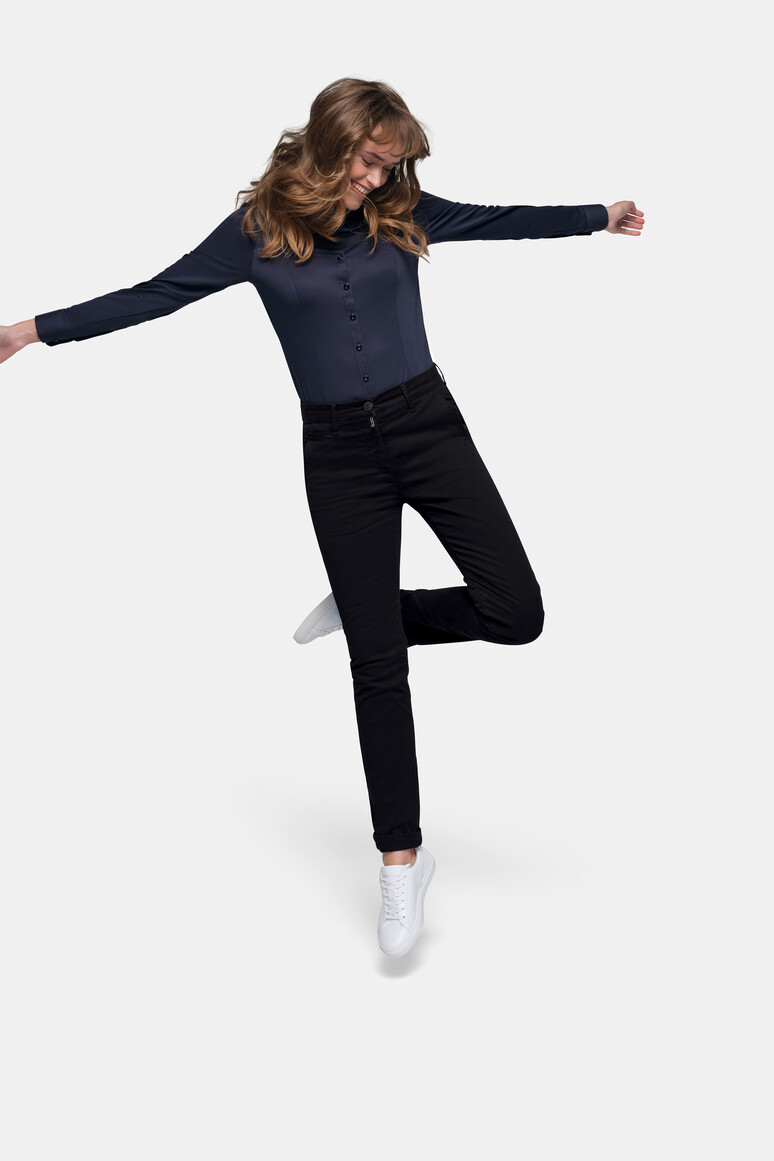 HAKRO Damen Chinohose X-Stretch