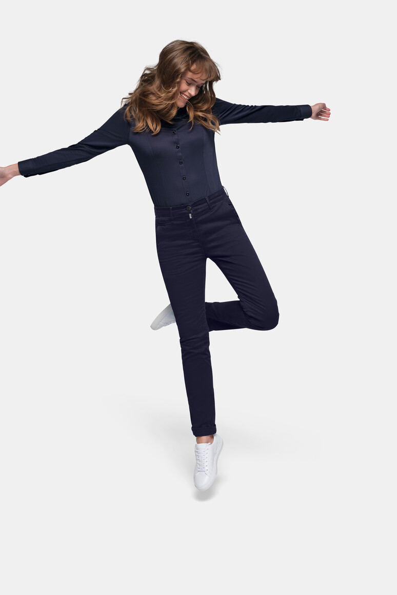 HAKRO Damen Chinohose X-Stretch