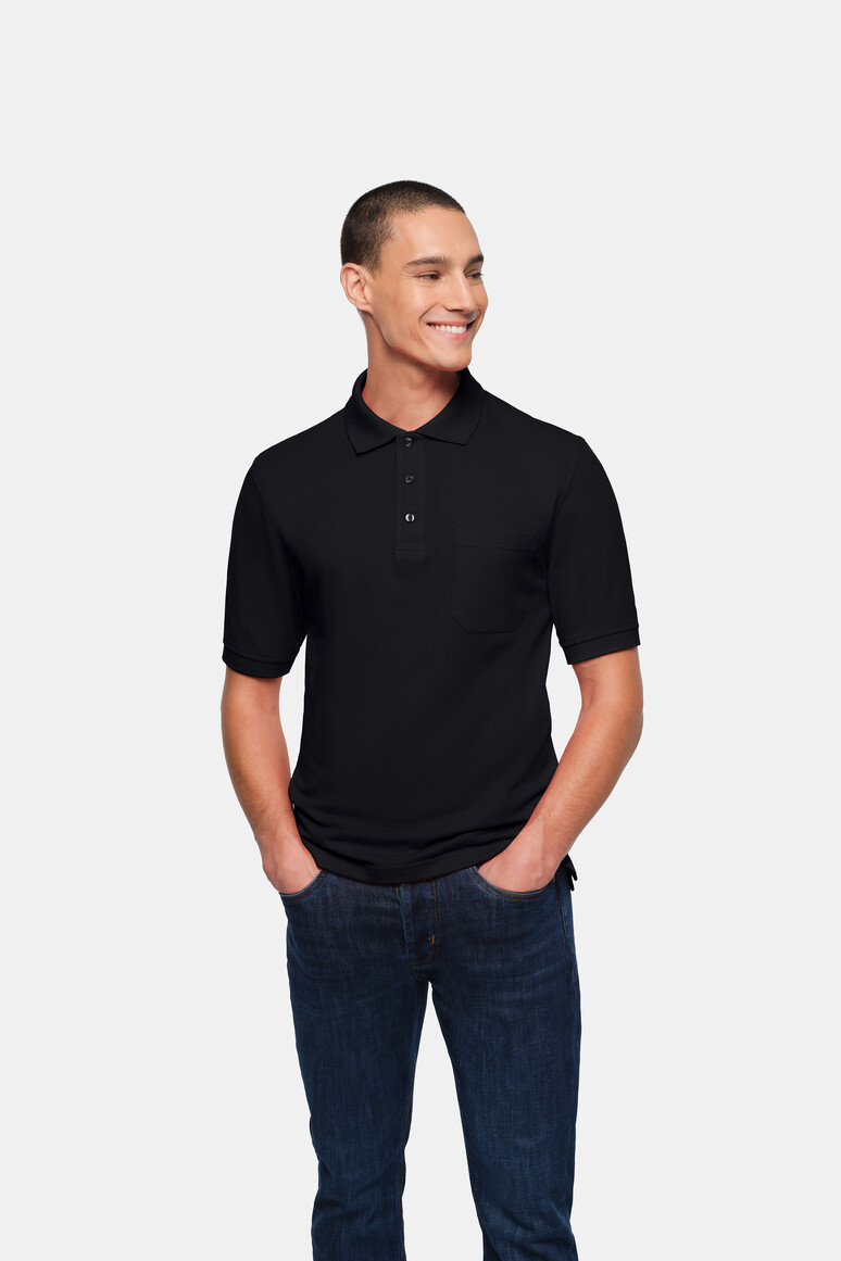 HAKRO Pocket-Poloshirt Top
