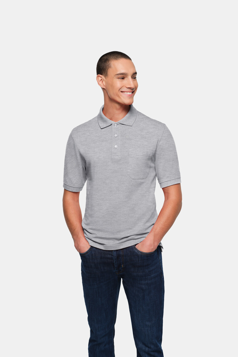 HAKRO Pocket-Poloshirt Top