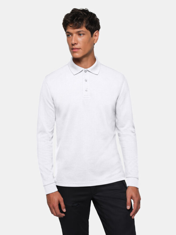 HAKRO Longsleeve-Poloshirt MIKRALINAR®
