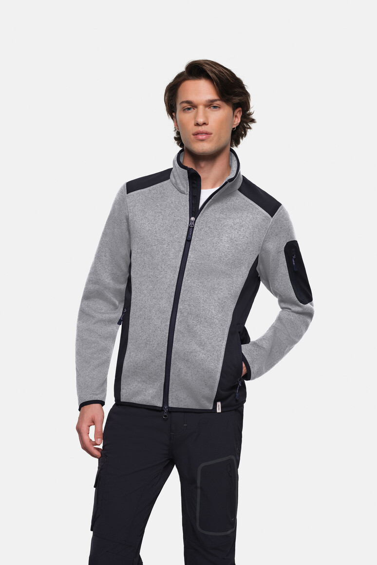 Grau meliert Variation