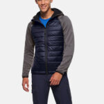 HAKRO Kapuzen-Hybridjacke Contrast